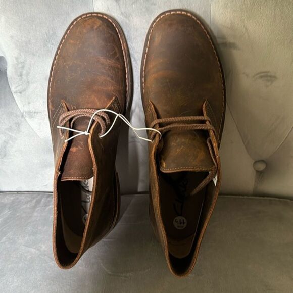 Clark's Clarks‎ Men's Bushacre 3 Chukka Boot Chukka Boot Shoes Size 11.5 - Picture 1 of 4